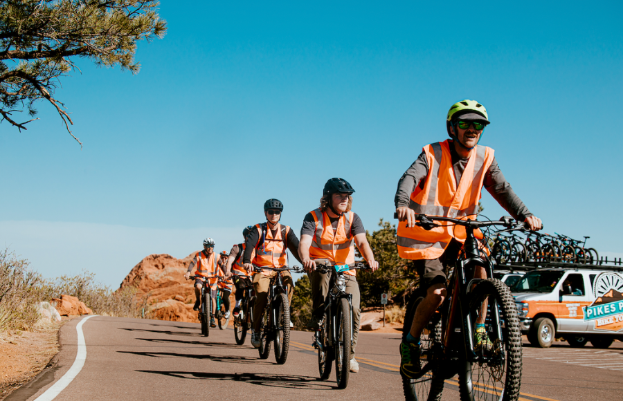 Pikes peak mountain store bike tours